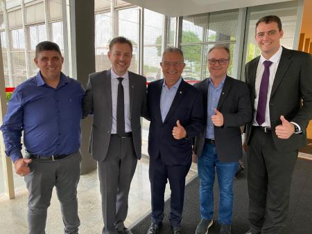 Em Brasília, prefeito busca apoio federal para reconstrução de Encantado e fortalecimento do turismo